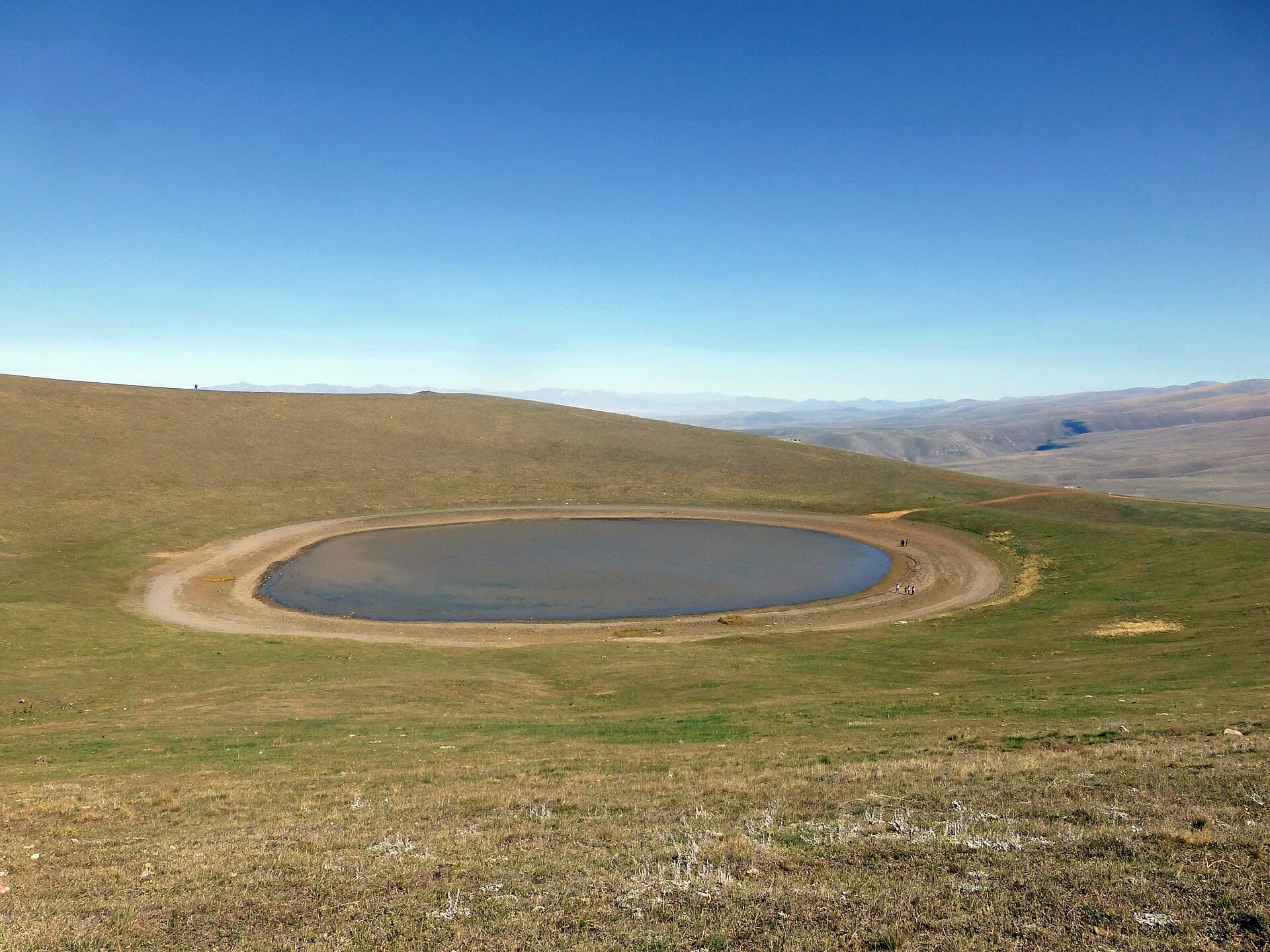 Armaghan: a volcano with a lake on top